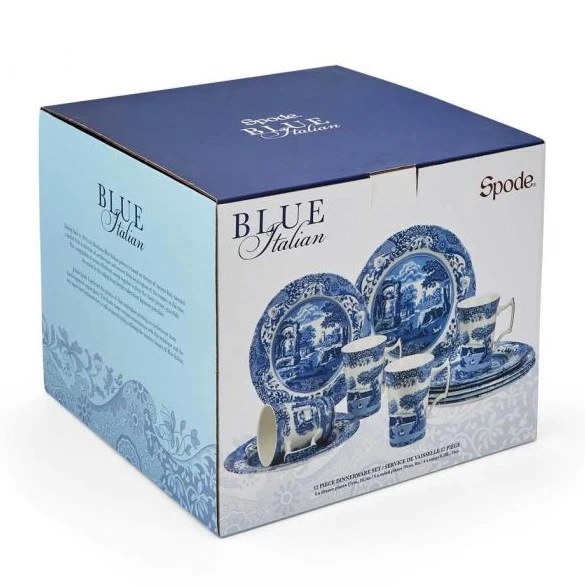 Spode Blue Italian 12 Piece Set (Made In England) 8544 - Image 6