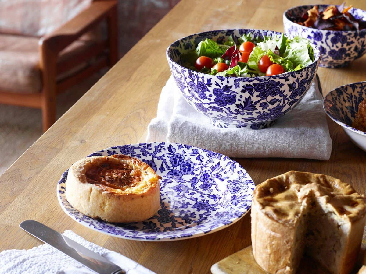 812010004 Burleigh Blue Arden Plate 19cm/7.5" - Image 2