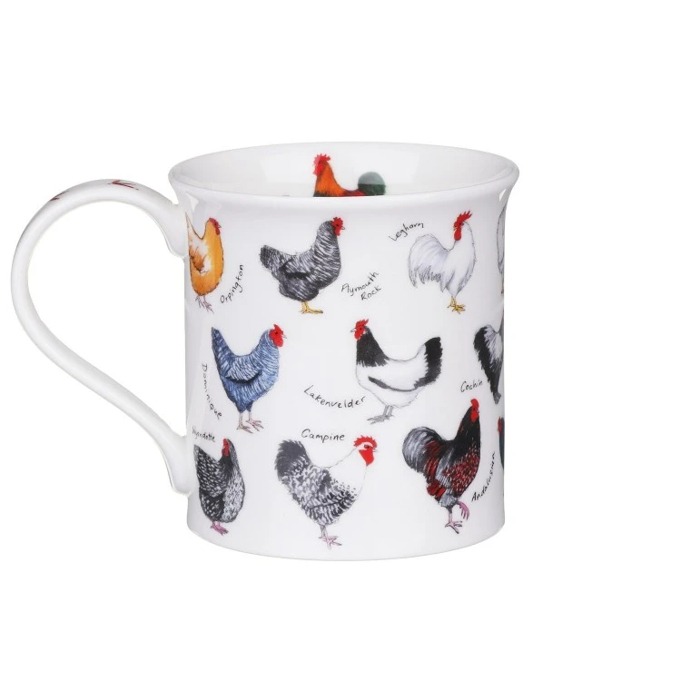 DUNOON Bute Animal Breeds Chicken Mug - Image 2