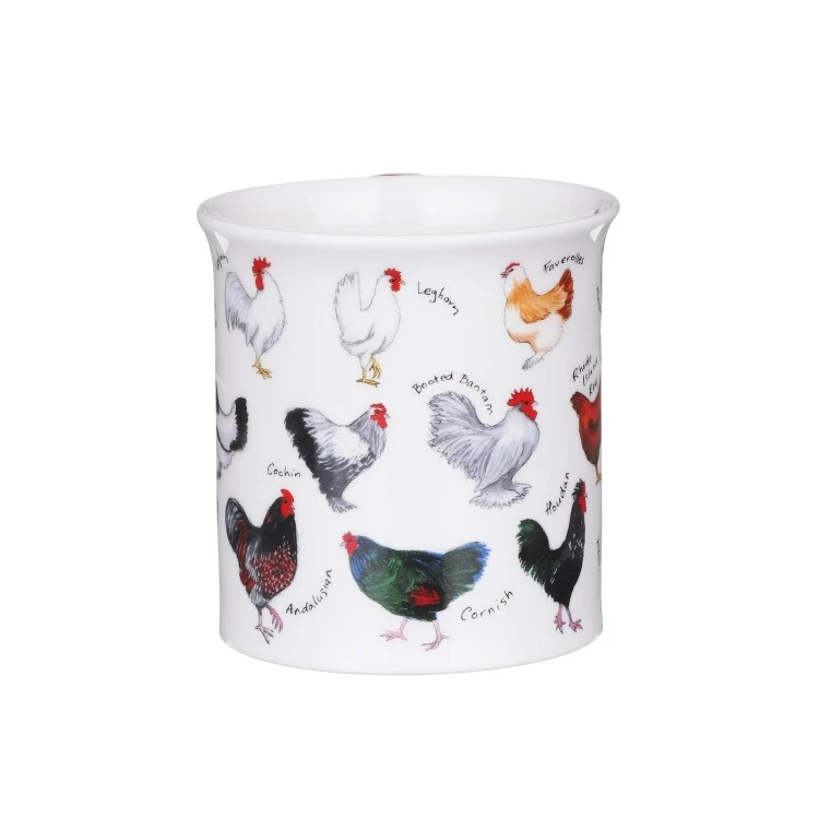 DUNOON Bute Animal Breeds Chicken Mug - Image 3