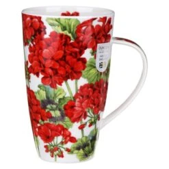 DUNOON Henley Geraniums Mug