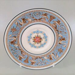 Wedgwood Florentine Turquoise Soup Cup Saucer ONLY