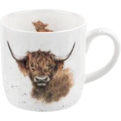 Wrendale - Mug Highland Coo (Cow) 5629