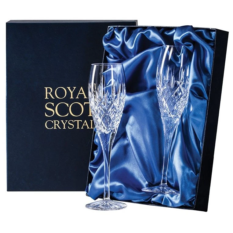Royal Scot - London Flute Pair Presentation Boxed New Shape - Image 2