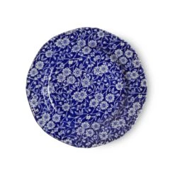 815010004 Burleigh Blue Calico Plate 19cm/7.5"