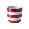 Cornishware - Cornish Red Egg Cup Straight Sided 082186