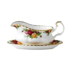 00111 Old Country Roses Sauce Boat Stand