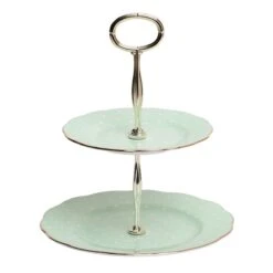 Royal Albert - Polka Rose 2 Tier Cake Stand 25866
