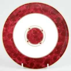 Royal Worcester Medici Ruby Accent Plate 20cm