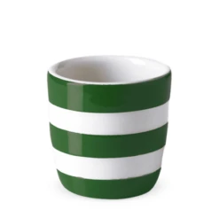 Cornishware - Adder Green Egg Cup Straight Sided 082186