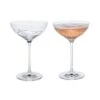 DARTINGTON Glitz Cocktail Saucer Glass Pair ST2557/7/N/P