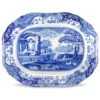 Spode Blue Italian Oval Dish 35cm 0430